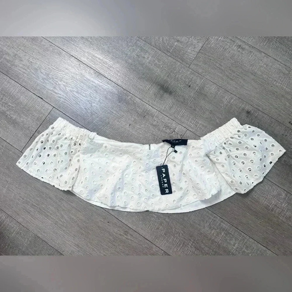 Paper London Plage Pacific Top in Cream New With Tag - Picture 2 of 5